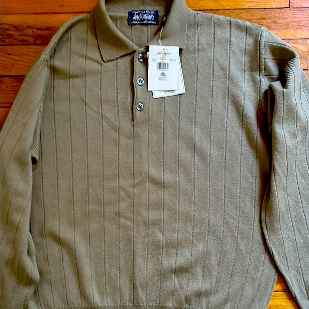 NWT Woolmark Baruffa Merino 100% wool